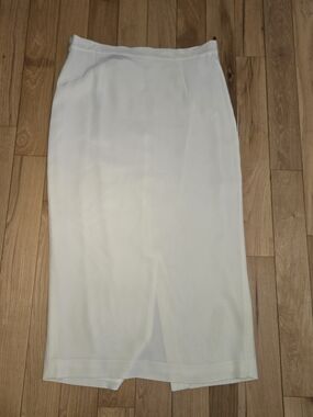 Vintage 90s Belldini White Column Skirt